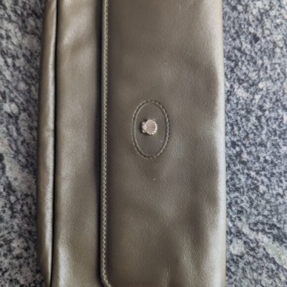 Baronet Vintage Olive Green Leather Wallet - Picture 10 of 10
